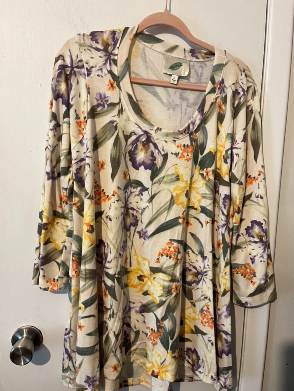 Nurture Tunic Blouse Long Sleeve SZ XL